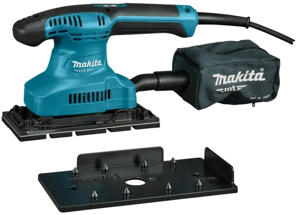 Машина шлифовальная вибрационная Makita 190Вт, 93х228мм, 24000 б/мин, ампл 12000мин-1 M9203B