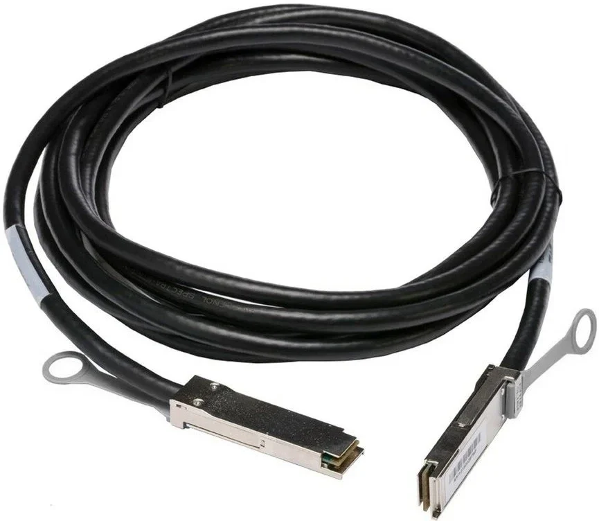 Future Technologies FT-QSFP28-CabP-AWG30-1 Пассивная кабельная сборка 100G, QSFP28, 30AWG, Passive, DAC, 1м