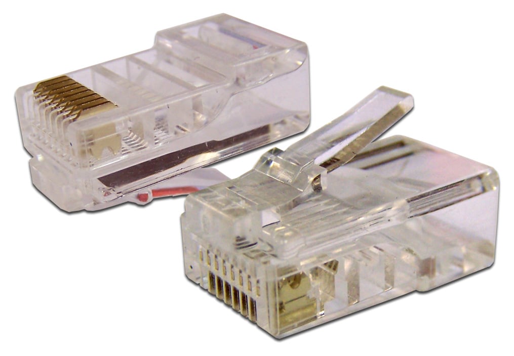 LANMASTER TWT-PL45-8P8C-6  Коннектор RJ45 UTP 8P8C,  универсальный,  cat.6,  100 шт.