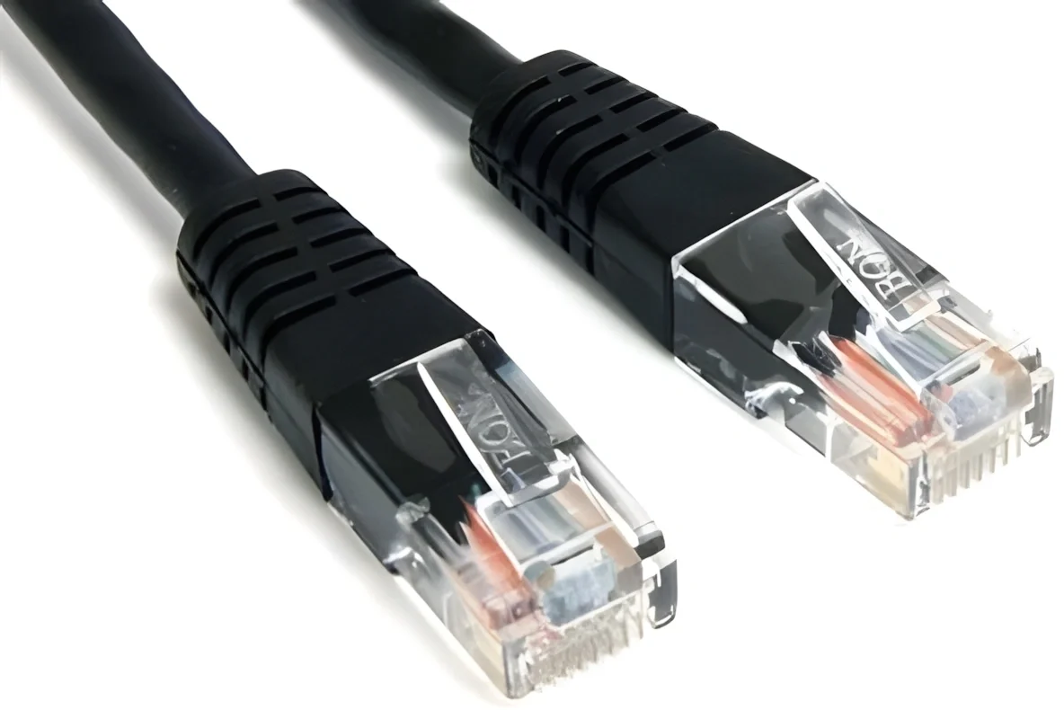 LAN-PC45/U6-2.0-BK Шнур коммутационный Lanmaster кат. 6 неэкр. UTP RJ45/RJ45 d 051 2м LSZH AWG24 чёрный