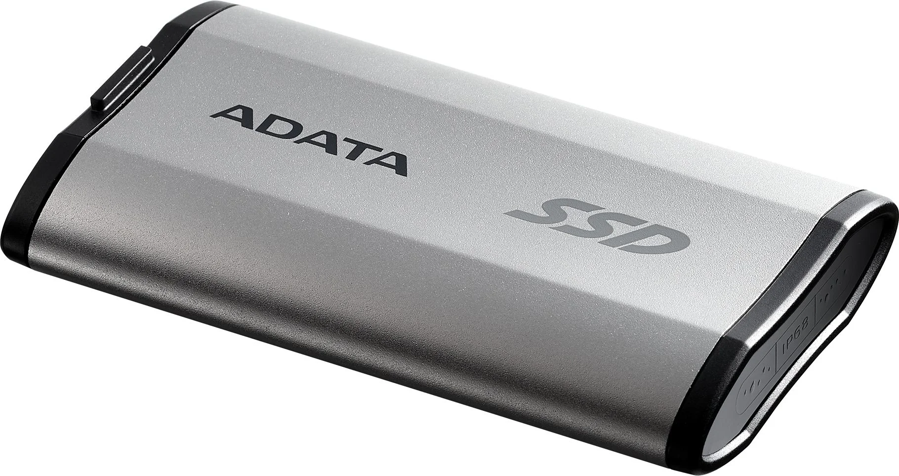 Твердотельный накопитель/ ADATA External SSD SD810, 2000GB, Type-C, USB 3.2 Gen2х2, up to R/W 2000/2000 MB/s, 72.7x44x12.2mm, Silver (5 лет)