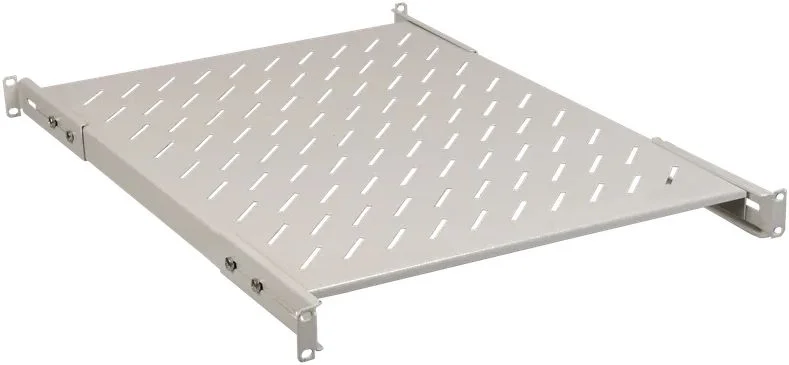 FS35-400PI-R Полка стационарная ITK  1U нагр.:100кг.  19" 400мм серый