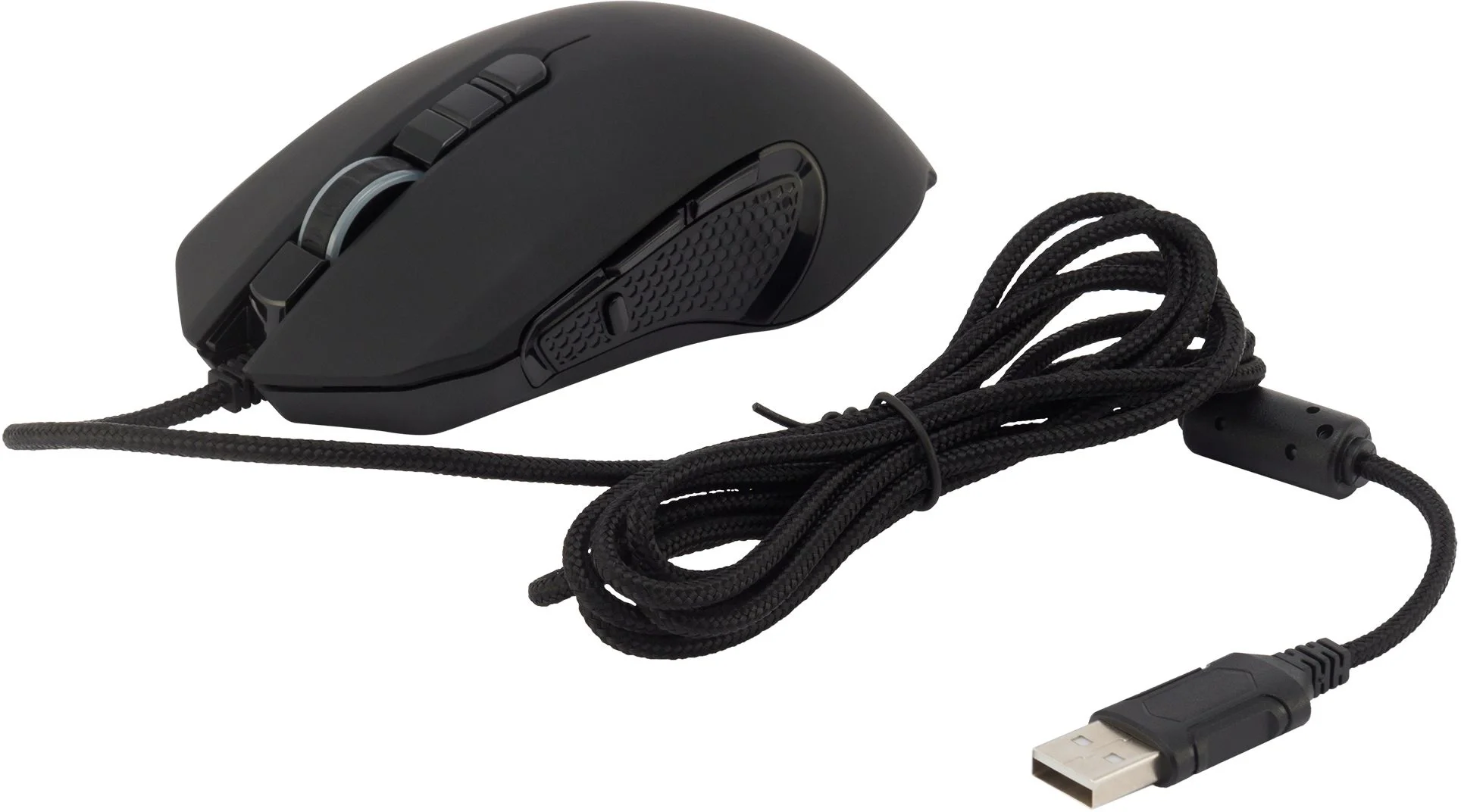 Мышь игровая компьютерная/ Проводная игровая мышь ACER OMW160 Wired USB Gaming Mouse (6400dpi) RGB (8but) black