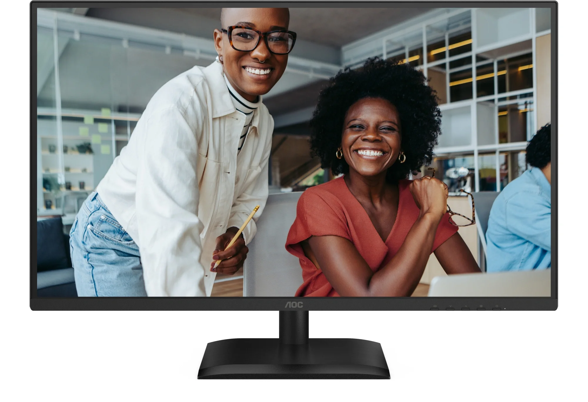 Монитор 27" AOC 2560x1440 WLED 16:9 IPS 350 cd, 1500:1, 20M:1, 4ms, 178°/178°, HDMI, DP, USB hub: 4*USB3.2, 120 Hz, Speak, Tilt, Height, Swivel, Pivot, Internal, VESA, Black, 3y