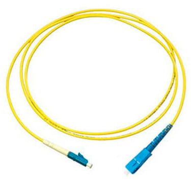 Патч-корд оптический Патч-корд оптический TWT, PVC, симплексный, LC/UPC-SC/UPC, SM OS2, 2.0 м