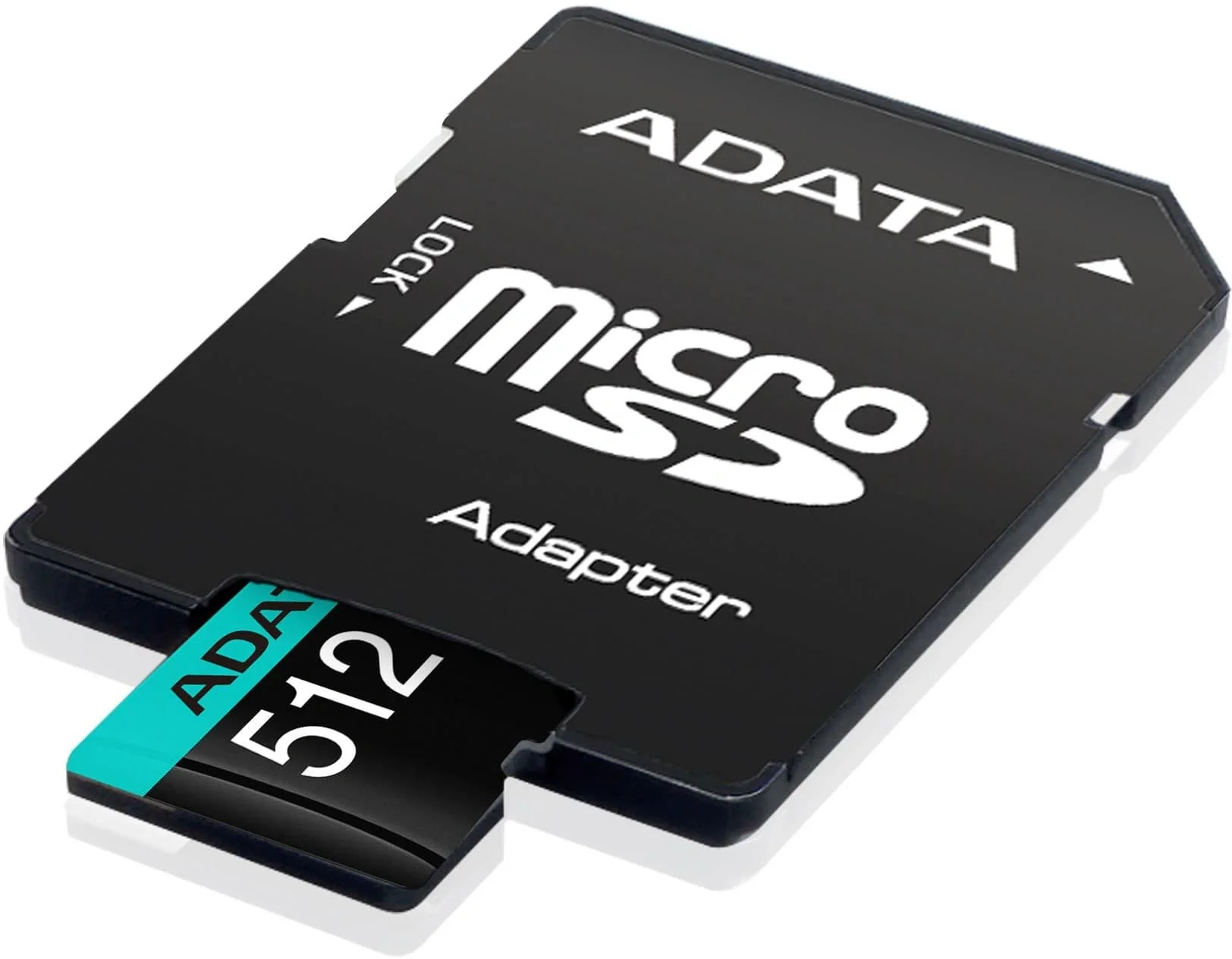Карта памяти ADATA - Premier Pro, microSDXC, write speed 85Mb/s, read speed 100Mb/s, UHS-I Class 3, Class 10, 512GB, AUSDX512GUI3V30SA2-RA1