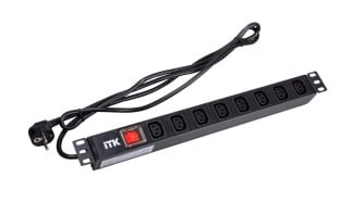 Блок распределения питания ITK PH12-8C131 гор.размещ. 8xC13  базовые  16A  Schuko 2м
