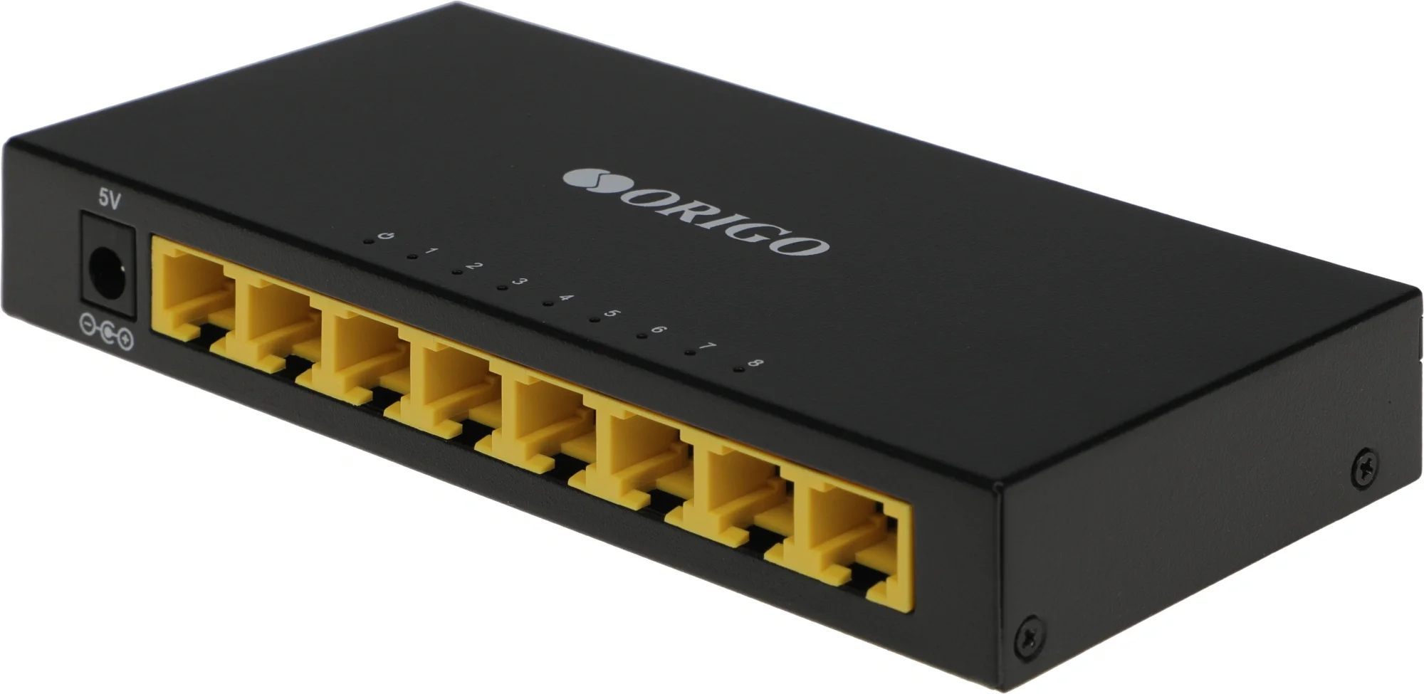 Коммутатор Неуправляемый ORIGO - OS1208, Layer 1, 8-10/100Mb, настольный, OS1208/A1A