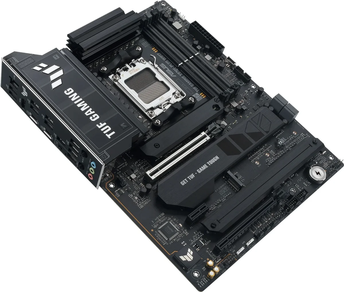 Материнская плата ASUS TUF GAMING X870E-PLUS WIFI7, AM5, X870E, 4*DDR5, 4*SATA, 4*M.2, 4*USB 2.0, 7*USB 3.2, 2*Type-C, 2*PCIx16, 1*PCIx1, HDMI, ATX, 90MB1M70-M0EAY0
