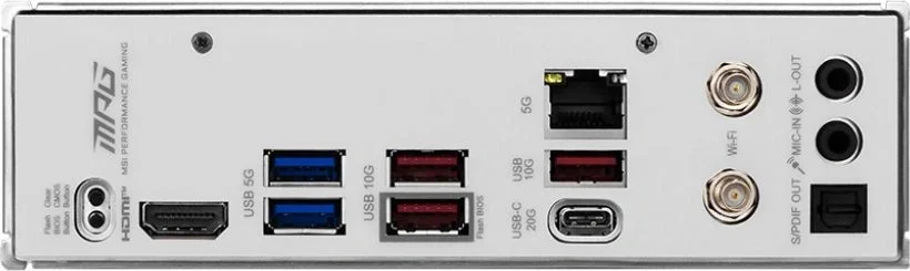 Материнская плата MSI MPG B850I EDGE TI WIFI Socket AM5 AMD B850 2xDDR5 mini-ITX AC`97 8ch(7.1) 5Gigabit RAID+HDMI