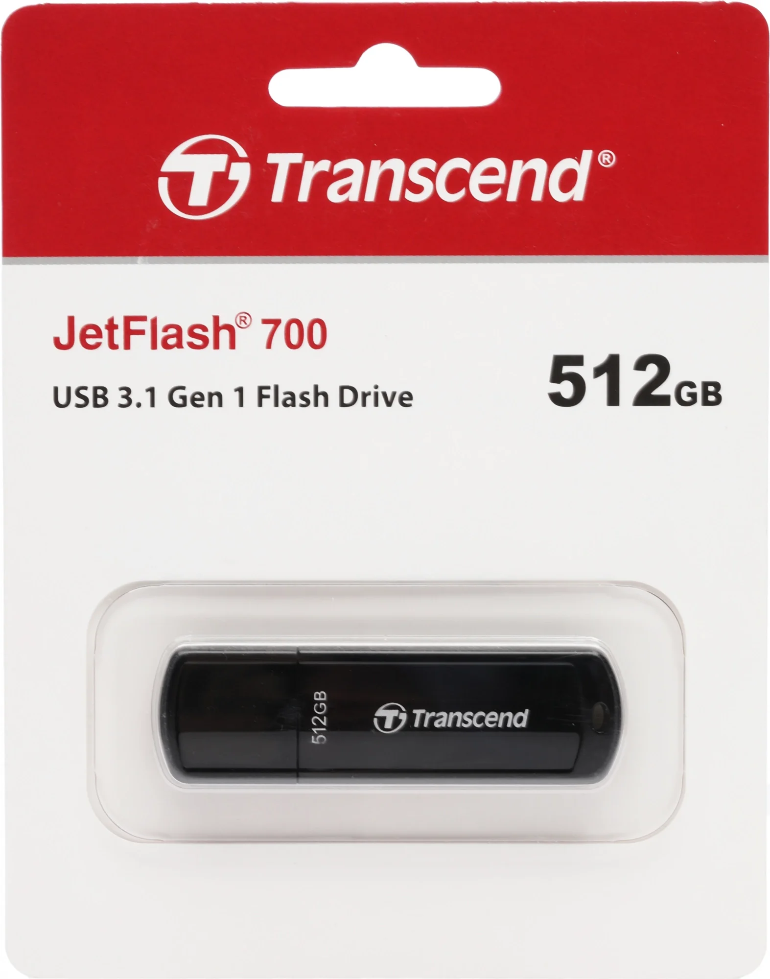 USB-накопитель Transcend TS512GJF700, 512ГБ, USB 3.2 Gen 1