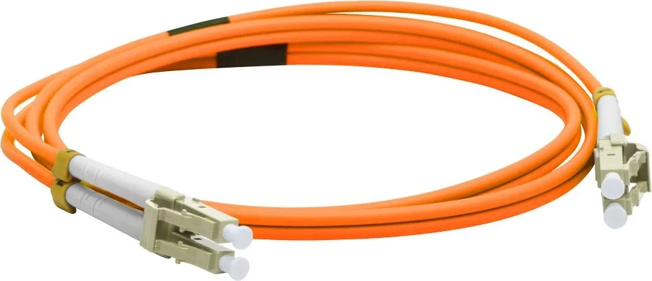 LAN-2LC-2LC/OM3-2.0 Коммутационный шнур оптический Lanmaster Duplex LC/LC (UPC/UPC) OM3 50/125 LSZH D 3мм 2м цвет: голубой