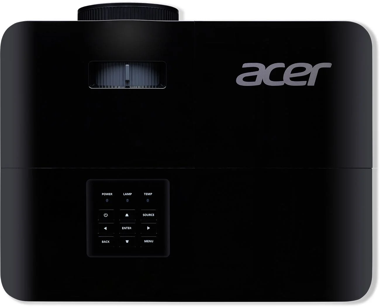 Проектор Acer - X129H, 1024x768 (XGA), 4:3, DLP, 4800lm, 20000:1, 1x HDMI, 1x VGA in, 1x CVBS in, 1x miniJack audio out, 1x miniJack audio in, RS-232, speakers, чёрный, MR.JTHCD.002