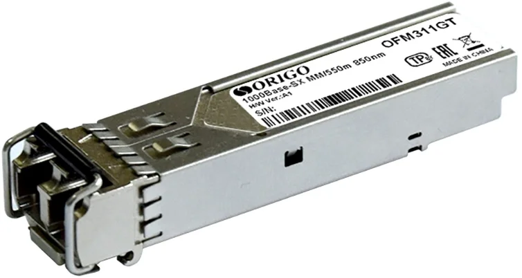 Origo OFM311GT/A1A Трансивер/ OFM311GT SFP Transceiver, 1000Base-SX, Duplex LC, 850nm,  Multi-mode,  550M