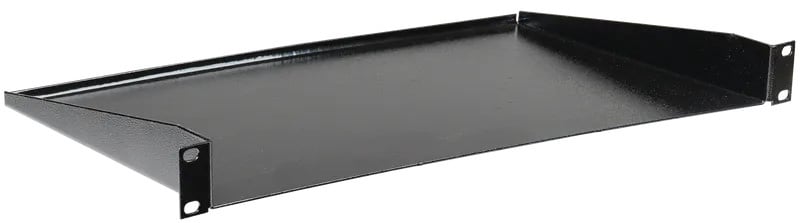 Полка стационарная ITK RS05-280M-R 1U нагр.:20кг. 19" 280мм черный (упак.:1шт)