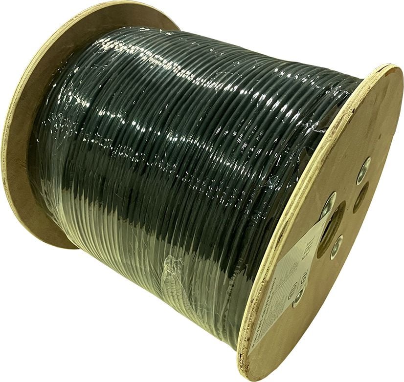 LANMASTER Кабель информационный TWT-5EUTP-UNV кат.5E UTP 4 пары 24AWG LSZH универсальный 305м черный