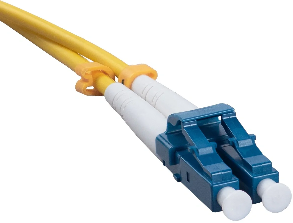 FOP(d)-9-LC-LC-5m Коммутационный шнур оптический Cabeus tight buffer Duplex LC/LC (UPC/UPC) OS2 9/125 LSZH D 3мм 5м цвет: жёлтый