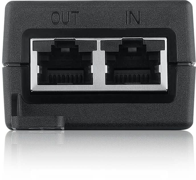 POE12-30W-EU0101F - Multi-Gigabit PoE Injector Zyxel PoE12-30W, 802.3af/at (30W), 2xRJ-45: 1/2.5G
