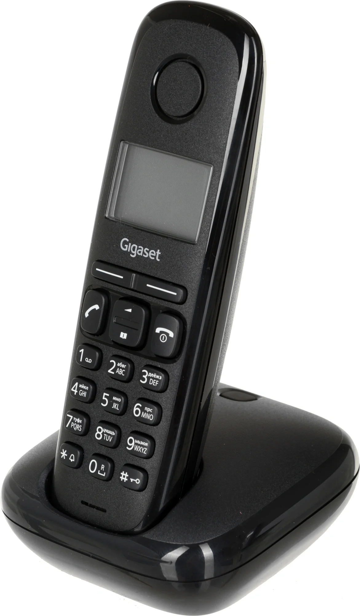 L36852-H2802-M201 Р/Телефон Dect Gigaset A170 DUO черный (труб. в  компл.:2шт)  АОН