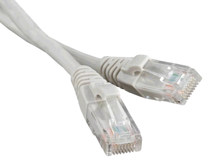 Патч-корд LANMASTER - TWT, FTP, кат. 6, 2 x RJ-45, RJ-45 - RJ-45, ПВХ, серый, 0.5 м, с заливными колпачками, TWT-45-45-0.5/S6-GY