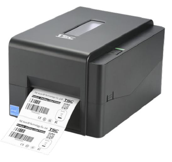 Принтер этикеток TSC - TE300, 300 dpi, термотрансферная печать, Barcodes 1D/GS1 DataBar/2D/PDF417, ROM 8MB, RAM 16MB, длина этикетки 5-1016мм, ширина носителя 20-112мм, скорость печати 127мм/с, USB, цвет чёрный, 99-065A701-00LF00