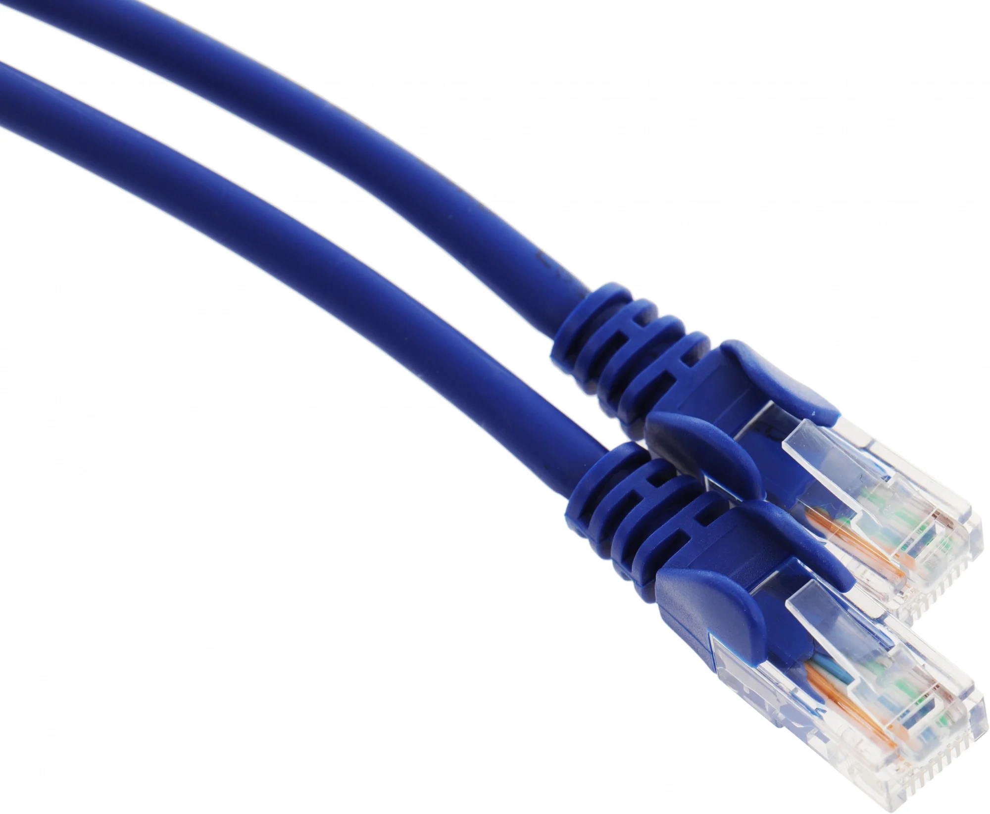 Патч-корд LANMASTER - LAN-PC45, UTP, кат. 5e, 2 x RJ-45, RJ-45 - RJ-45, LSZH, Синий, 3 м, LAN-PC45/U5E-3.0-BL