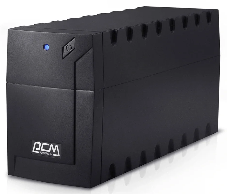 Источник бесперебойного питания Powercom Raptor, Line-Interactive, 800VA/480W, Tower, 3xSchuko (3 batt), USB (859799)