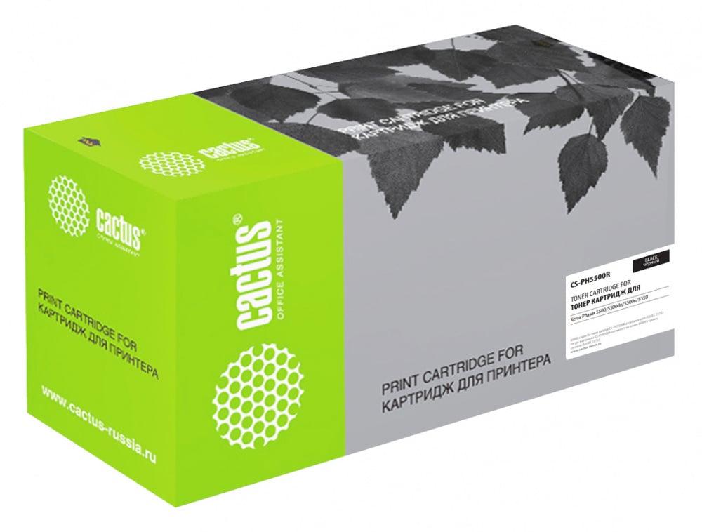 Блок фотобарабана Cactus CS-PH5500R, черный, 60000стр., для Xerox Phaser 5500/5550