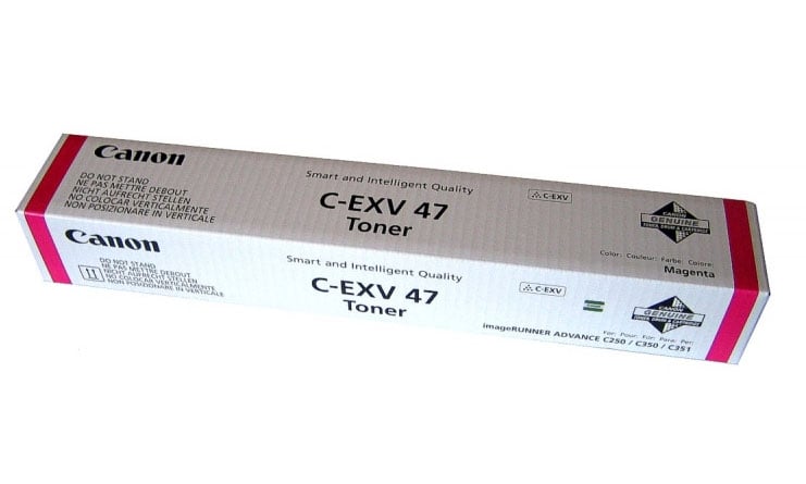 Картридж лазерный Canon C-EXV47M (8518B002) пурпурный (21500 стр) для Canon iR-ADV С351iF/C350i/C250i