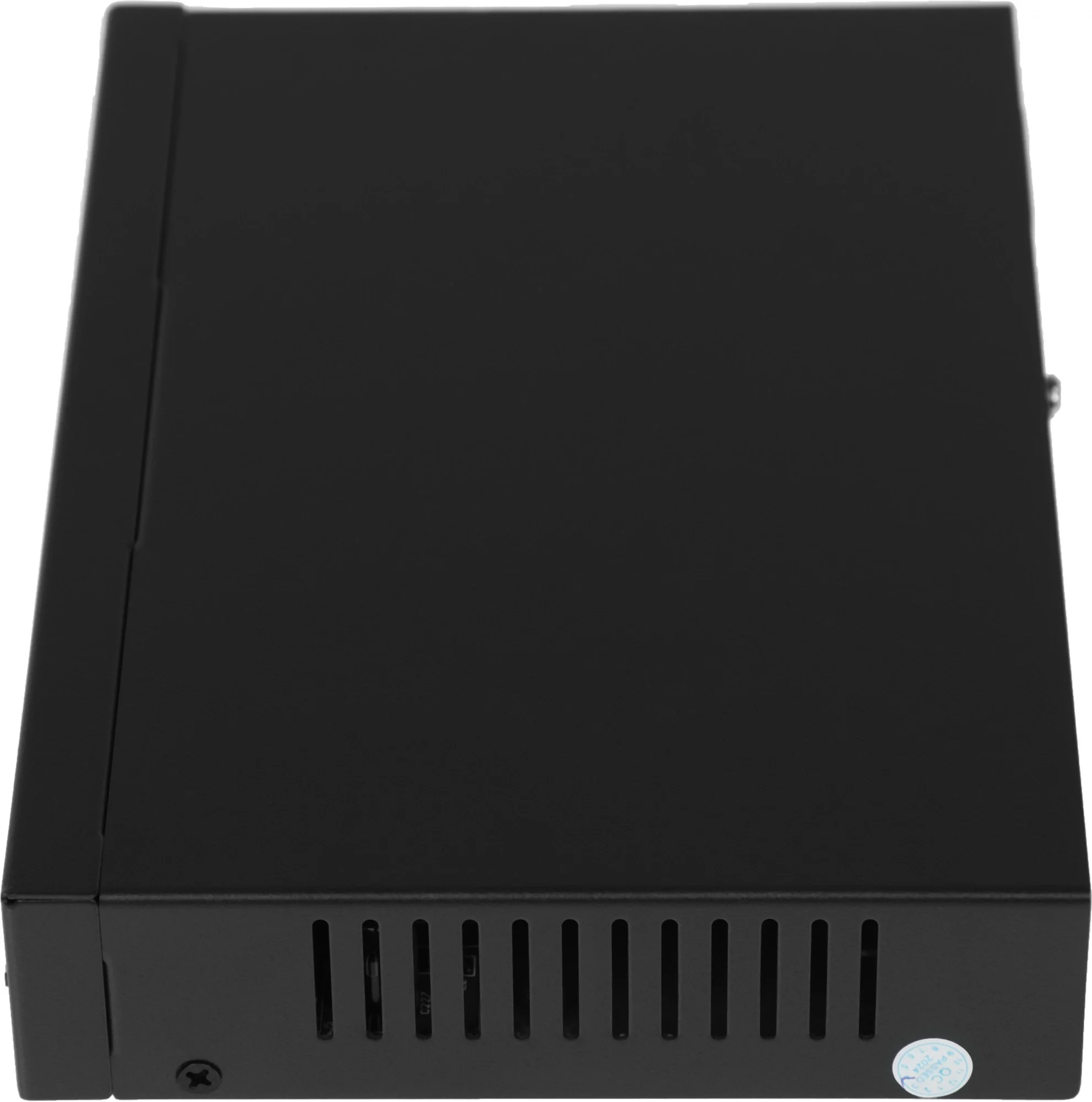 Коммутатор OSNOVO SW-20600/A(80W), 6×FE, 4×PoE, 80W, неуправляемый