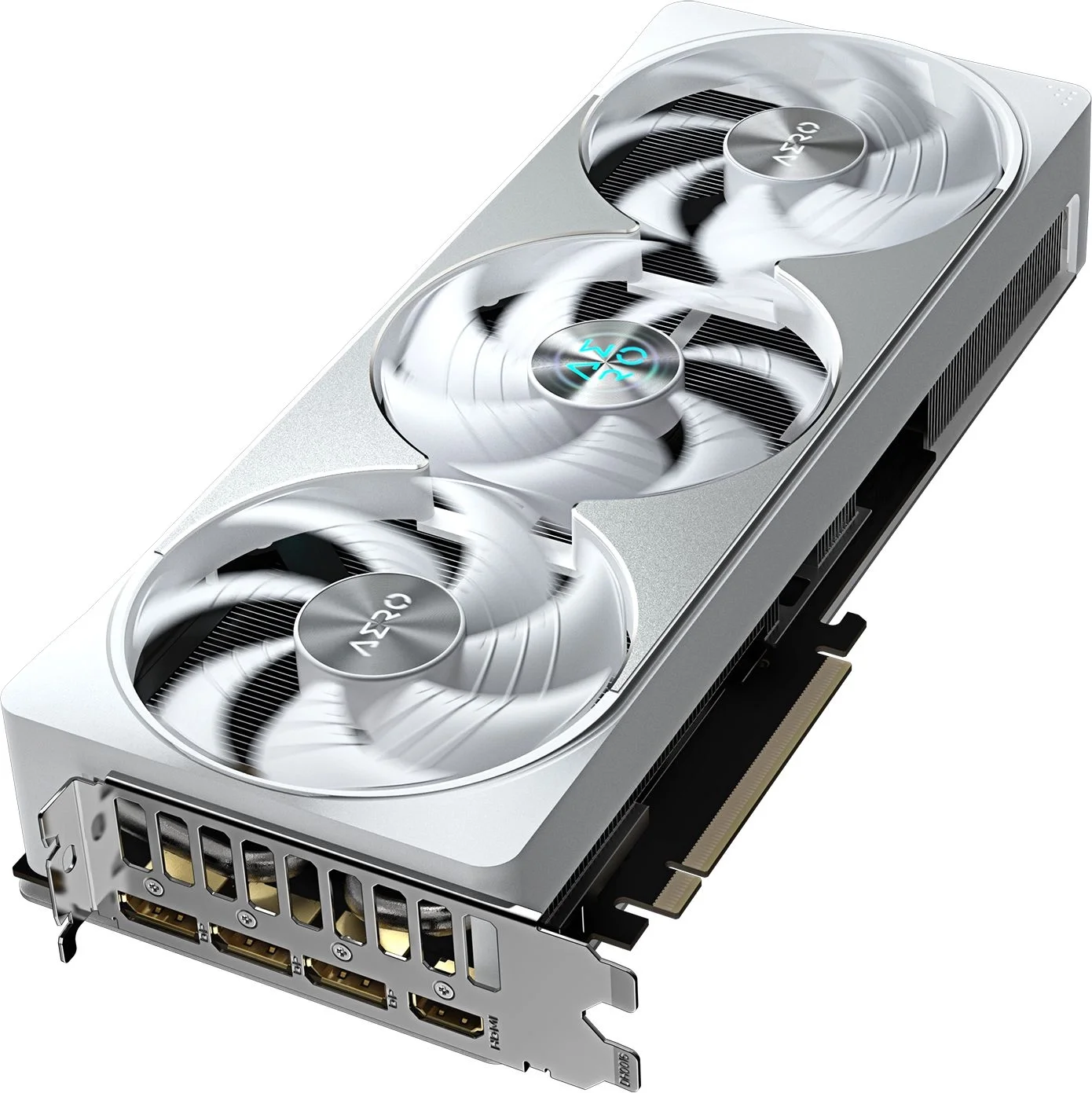 Видеокарта Gigabyte NVIDIA - GeForce RTX 5080 Aero OC, PCI-E 5.0, GDDR7 16GB 256bit, 1x HDMI, 3x DP, max 7680 x 4320 (8K), 304мм, Full Height, GV-N5080AERO OC-16GD