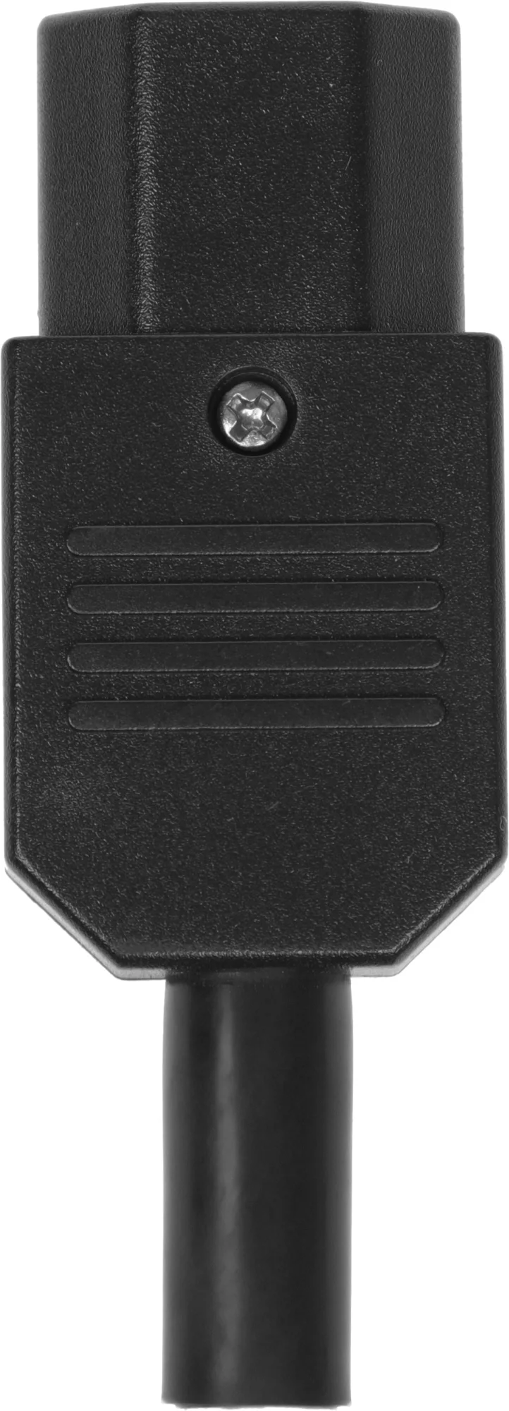 LAN-IEC-320-C13 Вилка Lanmaster IEC 320 C13 10А разборная цвет: чёрный