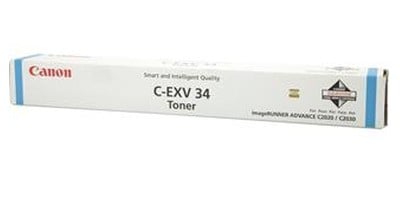 Canon C-EXV34C 3783B002 Тонер для IR Advance-C2000ser / C2020 / C2025 / C2030, Голубой, 16000стр. (CX)