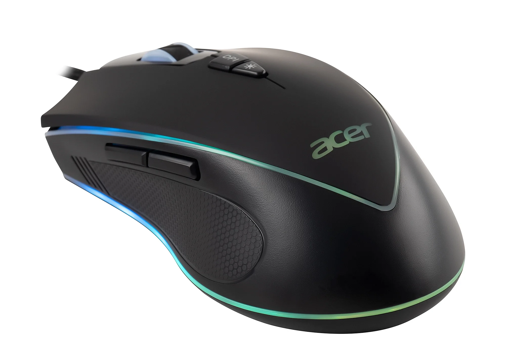 Мышь игровая компьютерная/ Проводная игровая мышь ACER OMW131 Wired USB Gaming Mouse (6000dpi) RGB (6but) black