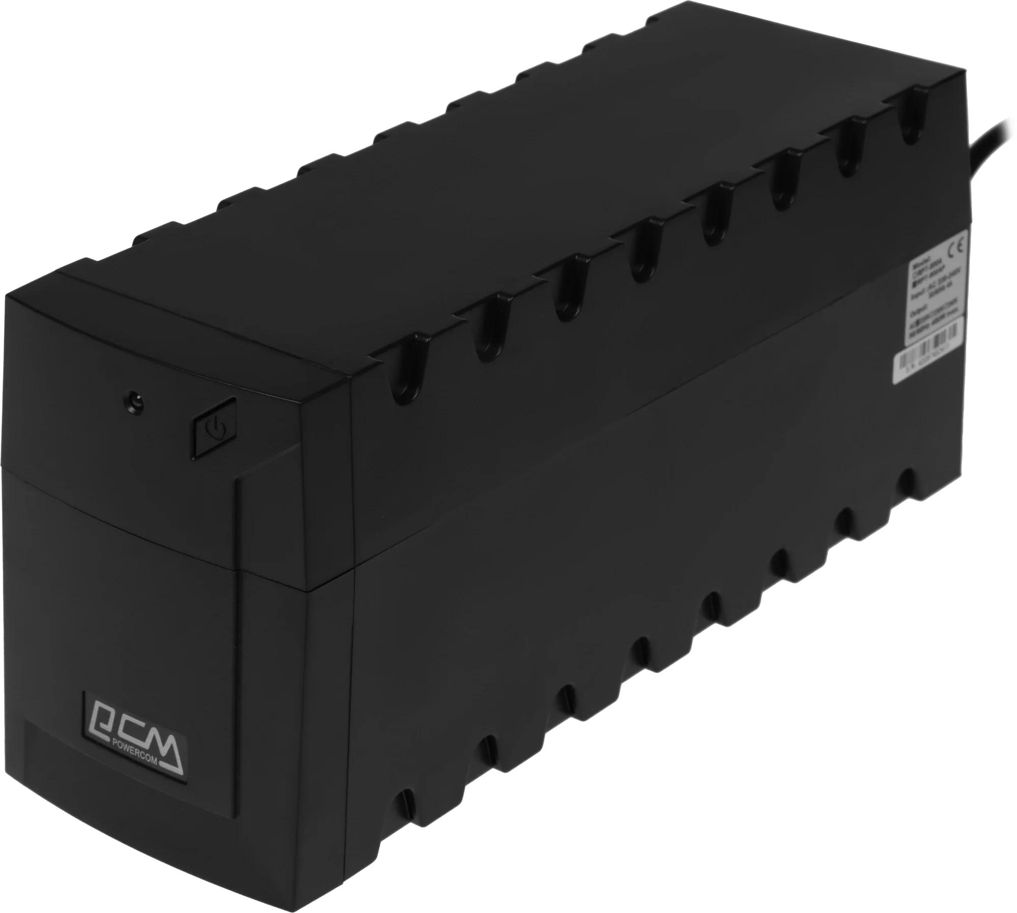 Источник бесперебойного питания Powercom Raptor, Line-Interactive, 800VA / 480W, Tower, 3*IEC320-C13 (3 batt), USB (792811)