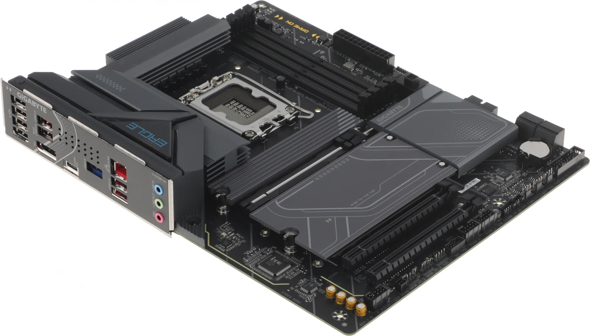 Материнская плата Gigabyte Z890 EAGLE, LGA 1851, Intel Z890, 4xDDR5, 4xSATA, 4xM.2, 1xPCIe 5.0 x16, 2xPCIe 4.0 x4, 1xDP, 1xUSB-C, 1x 2.5Gb LAN, 4xUSB-A 3.2 Gen 1, 2xUSB-A 3.2 Gen 2, 3x3.5 мм, 7.1, 1xUSB4, ATX