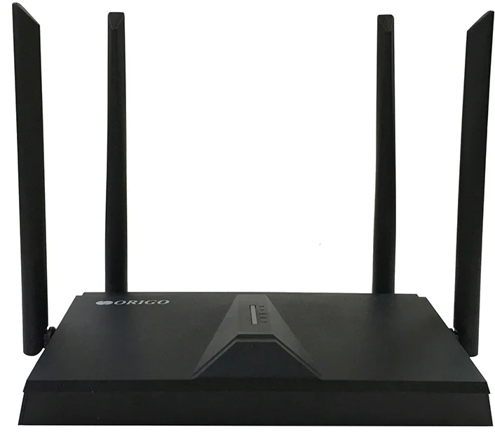 ORIGO OWR1830AXG/A1A Двухдиапазонный Wi-Fi 6 маршрутизатор AX1800, 1x1000Base-T WAN, 3x1000Base-T LAN, 4 внешние антенны 5 dBi