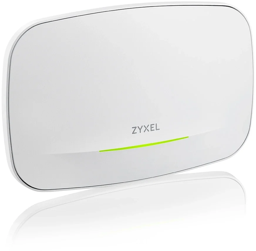 Точка доступа/ Access point Zyxel NebulaFlex NWA130BE, WiFi 7, 802.11a/b/g/n/ac/ax/be (2.4 and 5 GHz), MU-MIMO, 2x2 antennas, up to 688+4320 Mbit/s, 2xLAN 2.5GE , PoE, for all regions except the Russian Federation and Belarus