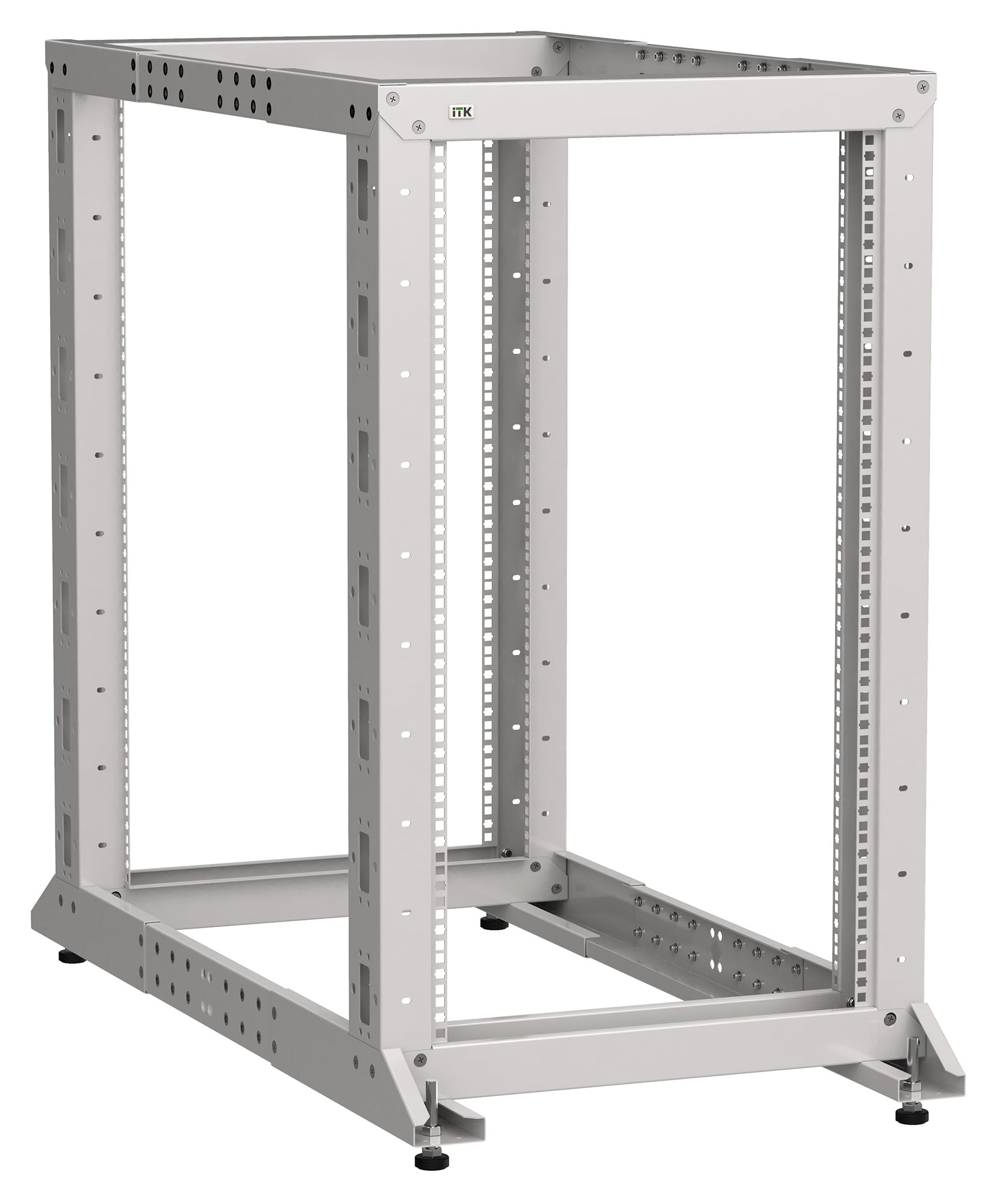 Стойка двухрамная ITK Linea LF35-33U61-2GM 33U 600 мм X 1000 мм 700 кг серый