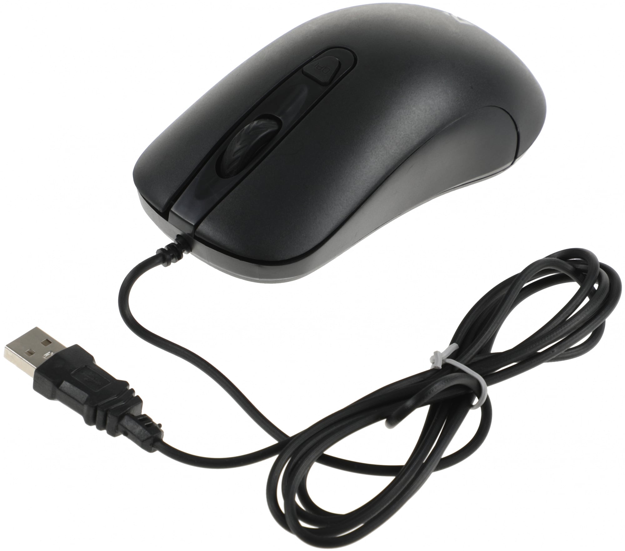 52231 - Мышь проводная Defender Classic MB-230 (Черный), USB 4кн, 1кл-кн, 1000-1200 dpi, НОВИНКА!