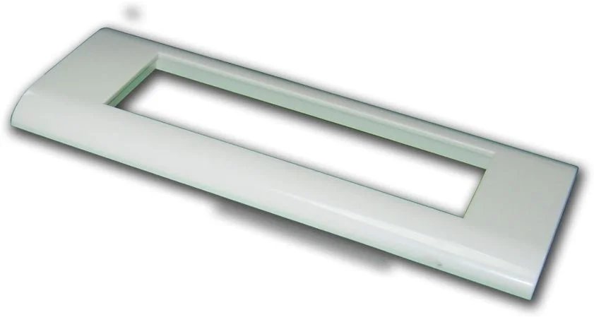 LAN-FR45X135-WH Рамка Lanmaster  х 3 45х135 мм (ВхШ) плоская mosaic цвет: белый