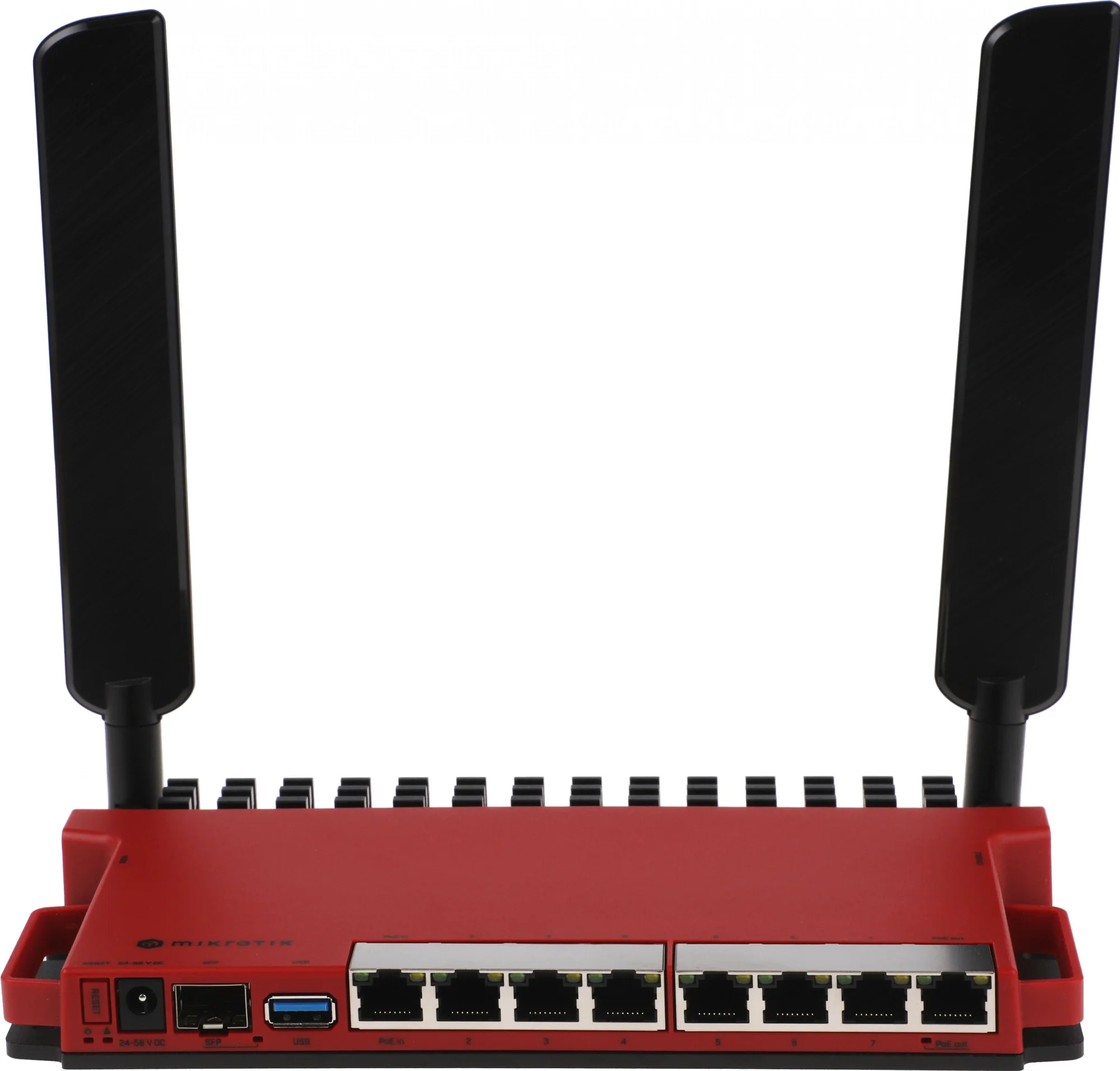 Маршрутизатор MikroTik L009UiGS-2HaxD-IN (монтаж в стойку 1U, 8 rj45-1Gb, 1 SFP-2.5Gb / Процессор: IPQ-5018 800 МГц / Вход PoE: 802.3af/at 24-56 В (1й порт) / Выход PoE: Passive PoE 1.0 A (8й порт)) (L009UiGS-2HaxD-IN)