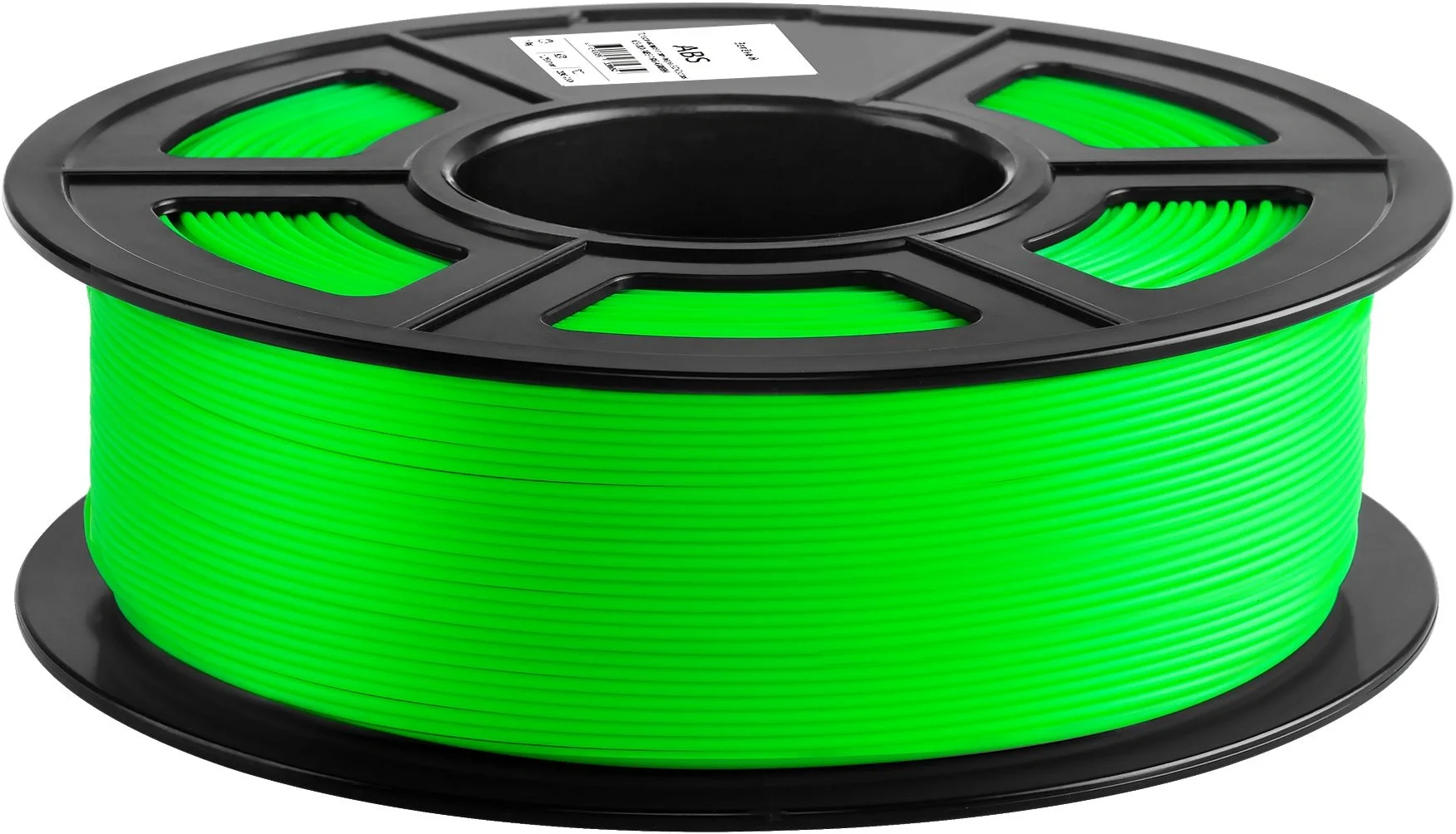 -/ Пластик для принтера 3D Cactus CS-3D-ABS-c-GREEN ABS d1.75мм 1кг L386м 1цв.