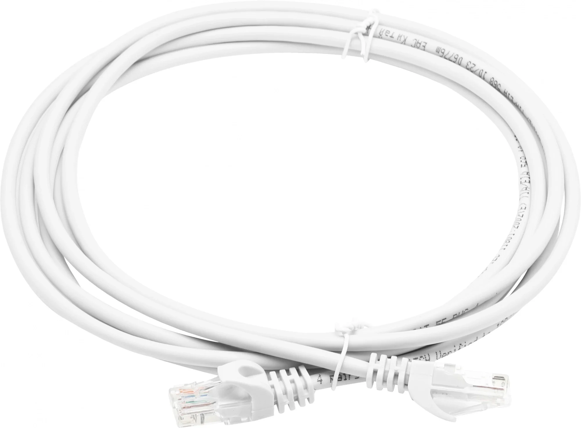 Патч-корд ITK - GENERICA, UTP, кат. 5e, 2 x RJ-45, RJ-45 - RJ-45, 100 МГц, ПВХ, серый, 3 м, PC01-C5EU-3M-G