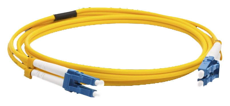 LAN-2LC-2LC/SU-2.0 Коммутационный шнур оптический Lanmaster Duplex LC/LC (UPC/UPC) OS2 9/125 LSZH 2м цвет: жёлтый