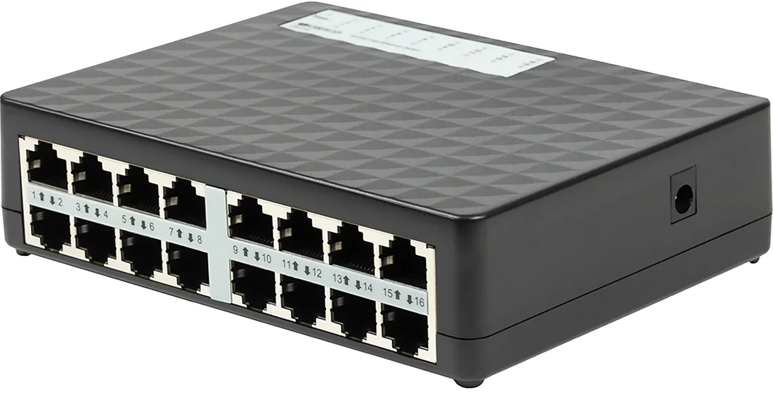 Коммутатор Неуправляемый ORIGO - OS1116, Layer 1, 16-10/100Mb, настольный, OS1116/A1A