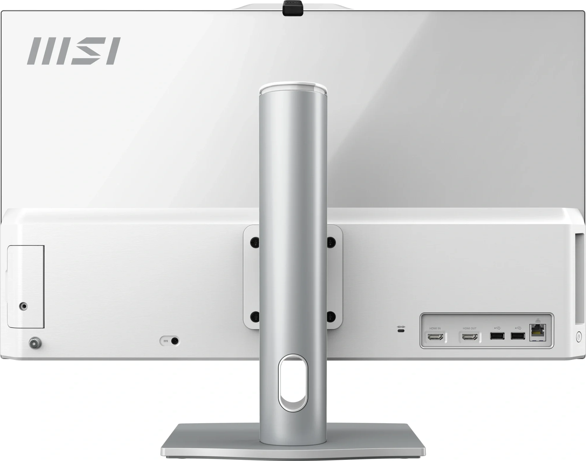 Моноблок MSI Modern AM242P 1M AiO 23,8" FHD (1920x1080)IPS AG Non-touch, Core i3-100U (1.2GHz), 8Gb DDR5(1*8GB), 512Gb SSD M.2, Intel UHD, WiFi, BT, camera, WirelessKB&mouse Eng/Rus, No OS,1y,белый (9S6-AE0722-1476)
