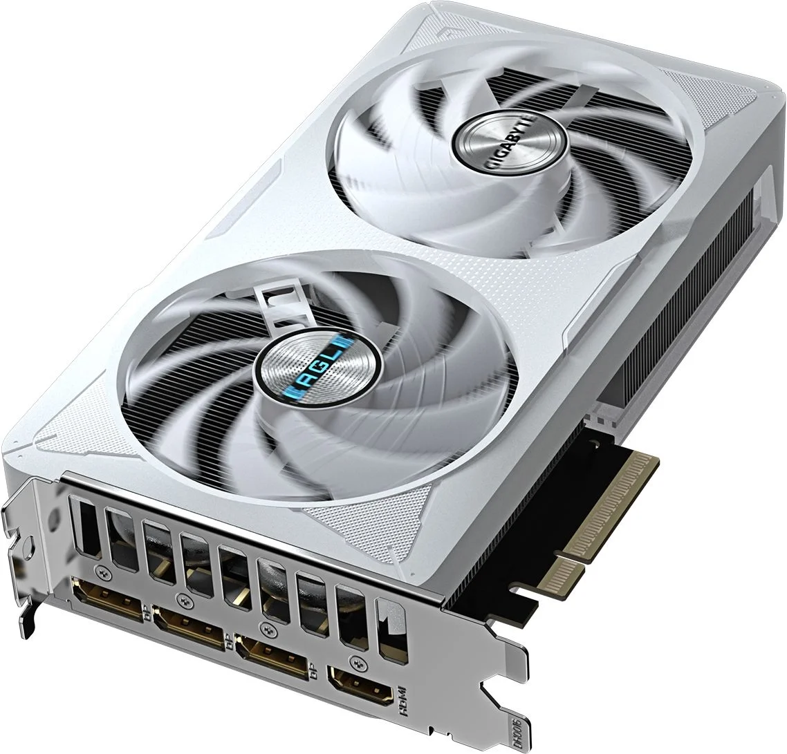 Видеокарта Gigabyte PCI-E 5.0 GV-N5060EAGLEOC ICE-8GD 1.0 NVIDIA GeForce RTX 5060 8Gb 128bit GDDR7 2497/28000 HDMIx1 DPx3 HDCP Ret