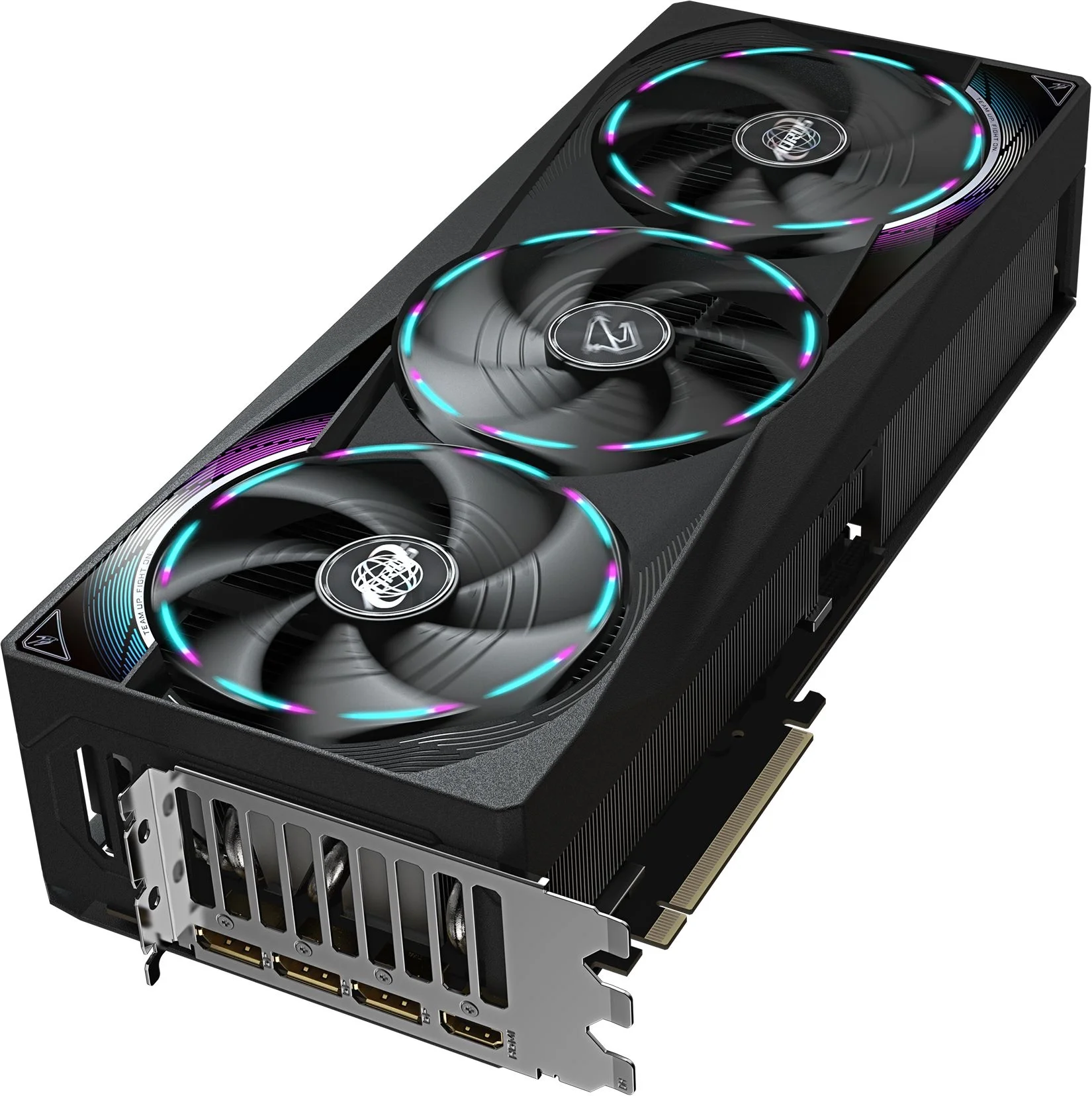 Видеокарта Gigabyte NVIDIA - GeForce RTX 5070 Ti Aorus Master, PCI-E 5.0, GDDR7 16GB 256bit, 1x HDMI, 3x DP, max 7680 x 4320 (8K), 360мм, Full Height, GV-N507TAORUS M-16GD