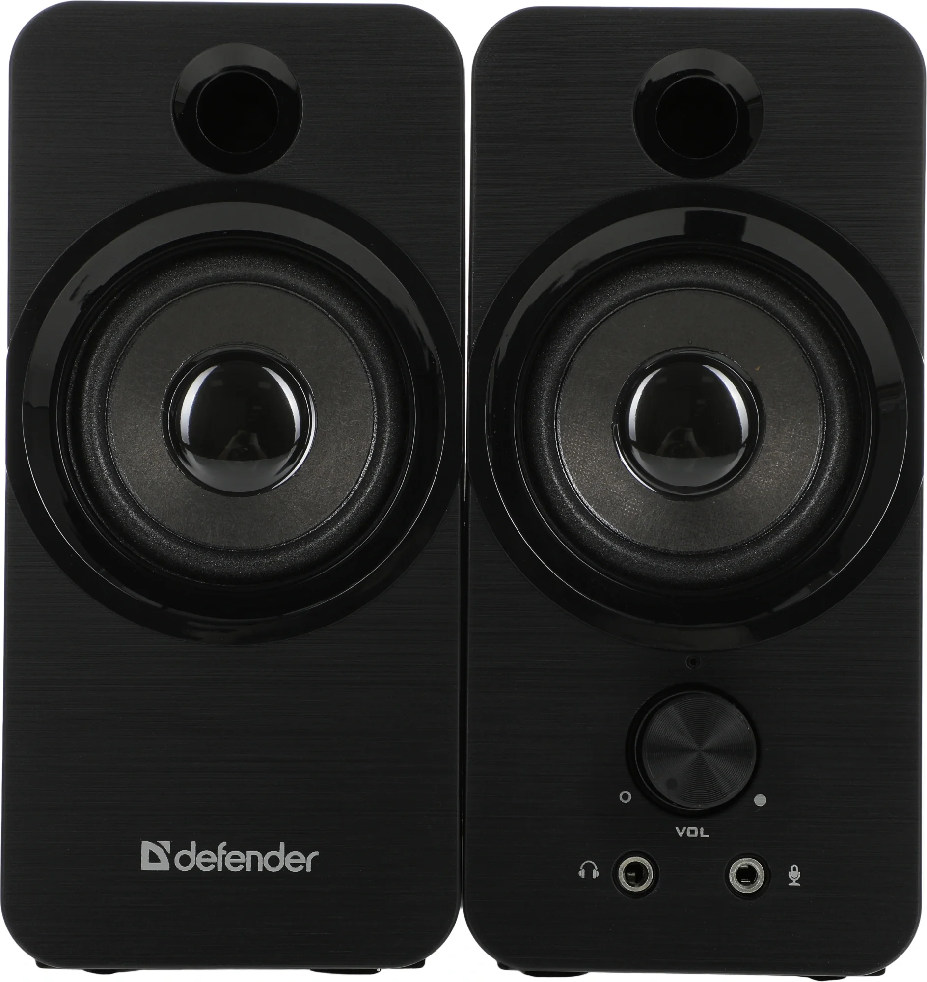 <087398> Акустическая система Defender SPK-190 (2х4W, питание от USB) черный [65190]